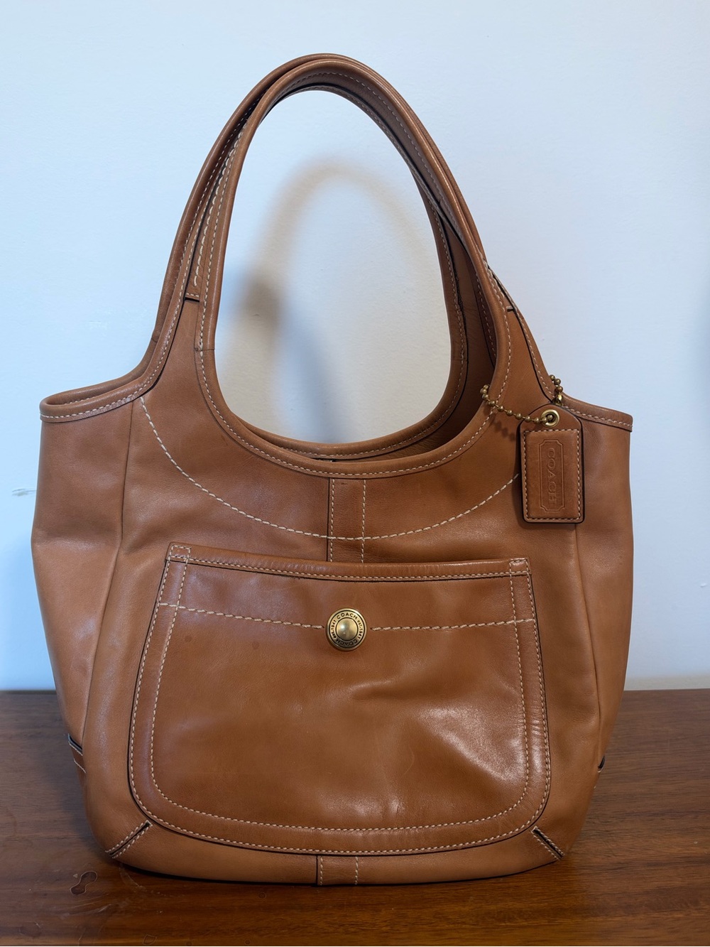 Vintage Coach 65th Anniversary Legacy Ergo Tote Vachetta